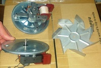 Вентилятор конвекции 30w, H12mm, D150mm, Rpm800,духовки 16mf04 