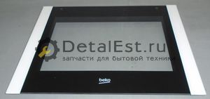 Дверь духовки в сборе для плит BEKO  210301035