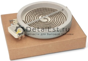 Конфорка'EIKA' HiLi 1200W, D165/145mm для стеклокерамических плит 